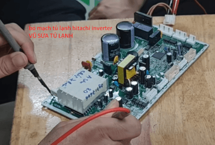 bo mạch tủ lạnh hitachi inverter