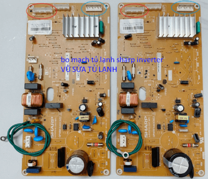 bo mạch tủ lạnh sharp inverter